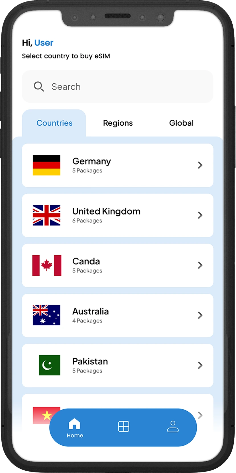 Mobile Screen 1